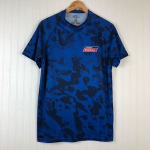 Genuine Dickies Blue Camo Shirt Sz S
